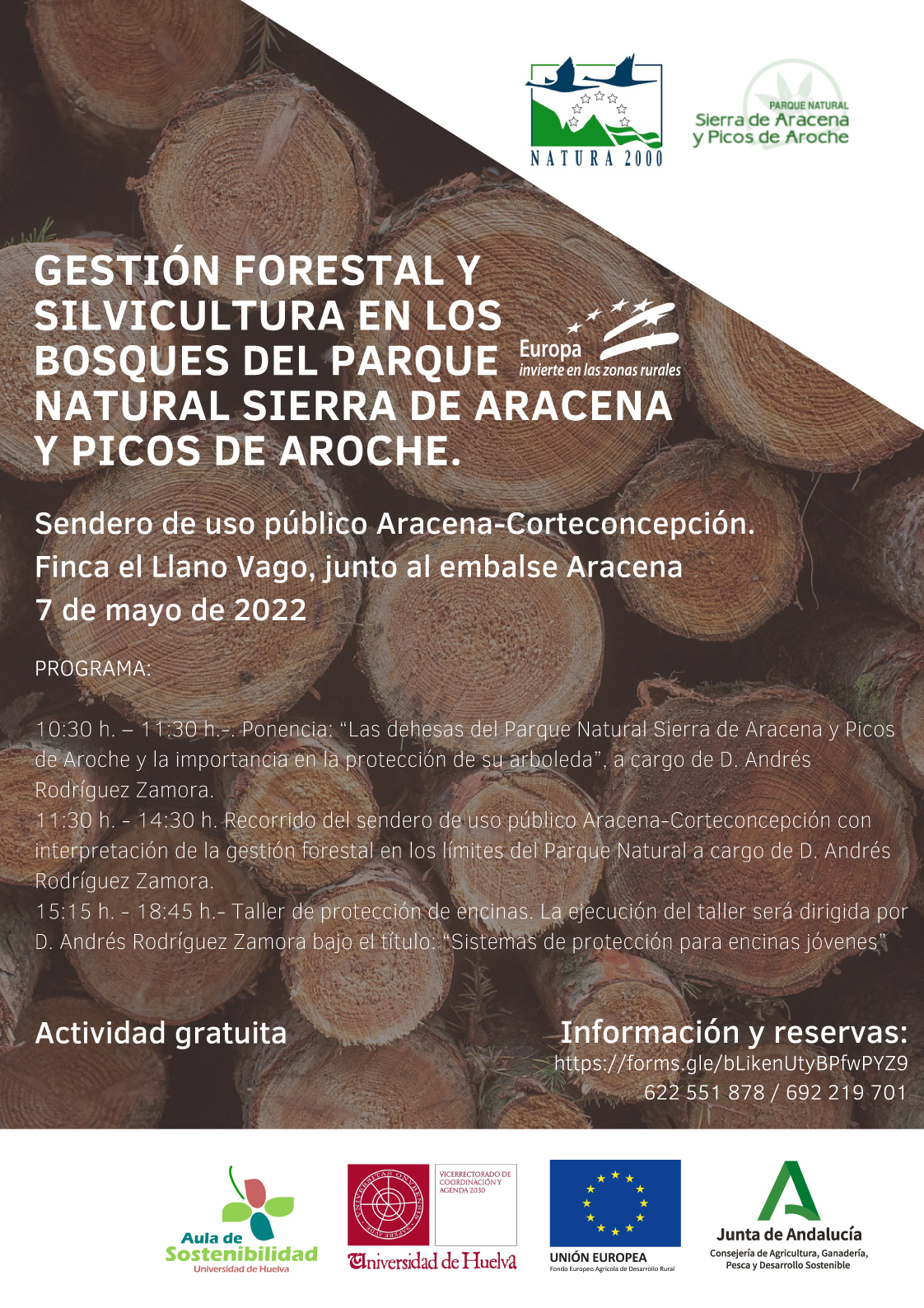 Gestión Forestal. Silvicultura en los Bosques del Parque Natural Sierra de Aracena y Picos de Aroche