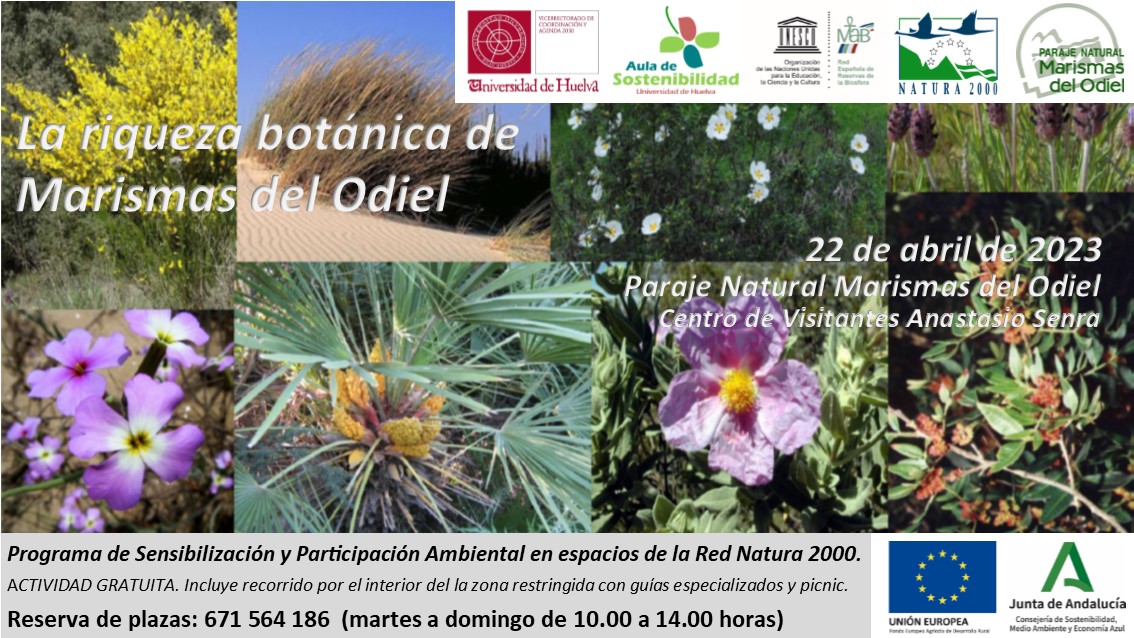 Red Natura 2000. Visita guiada al Paraje Natural Marismas del Odiel 