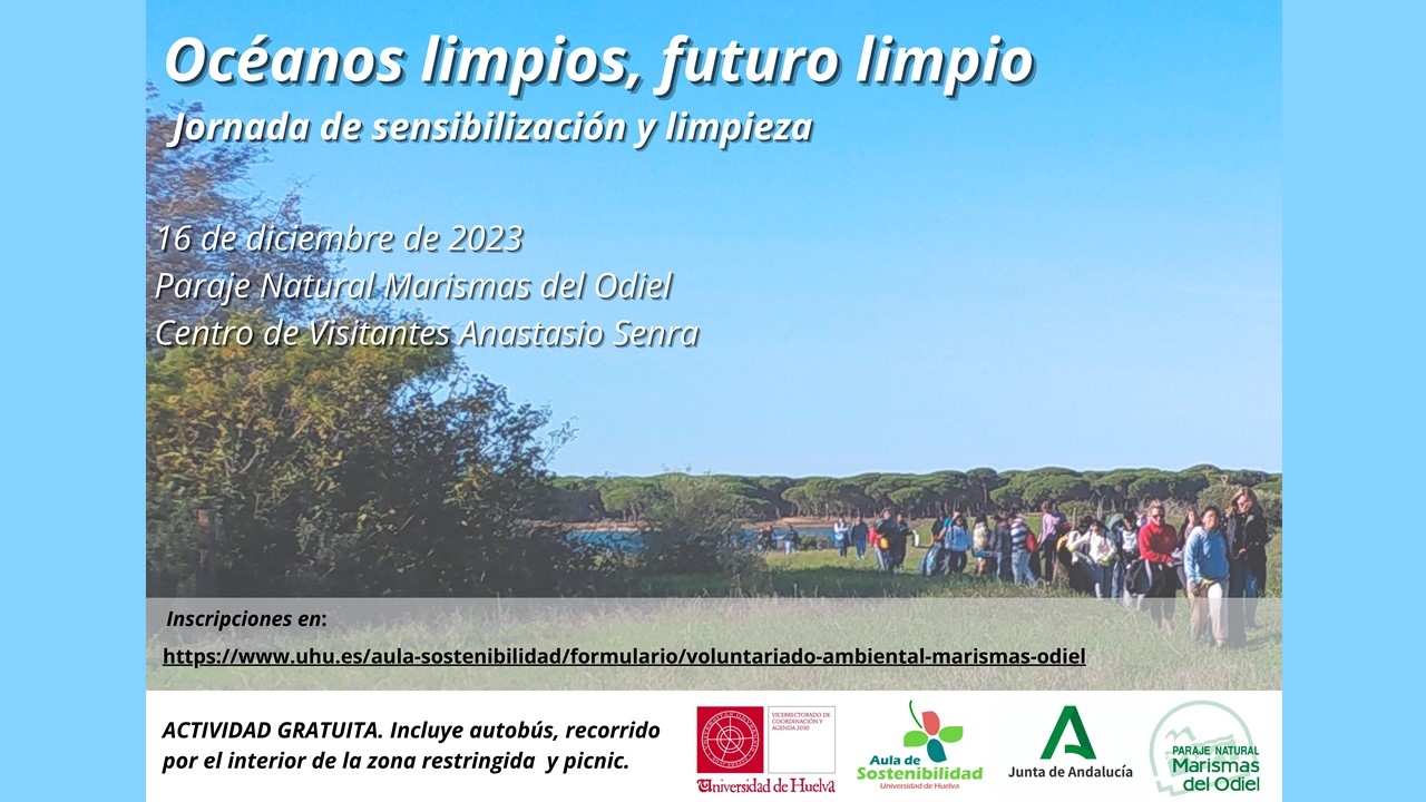 Voluntariado Ambiental Limpieza zona Isla Saltés Marismas del Odiel