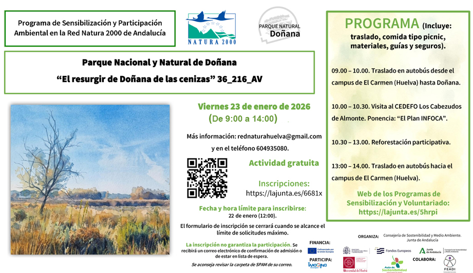 Reforestación en Doñana
