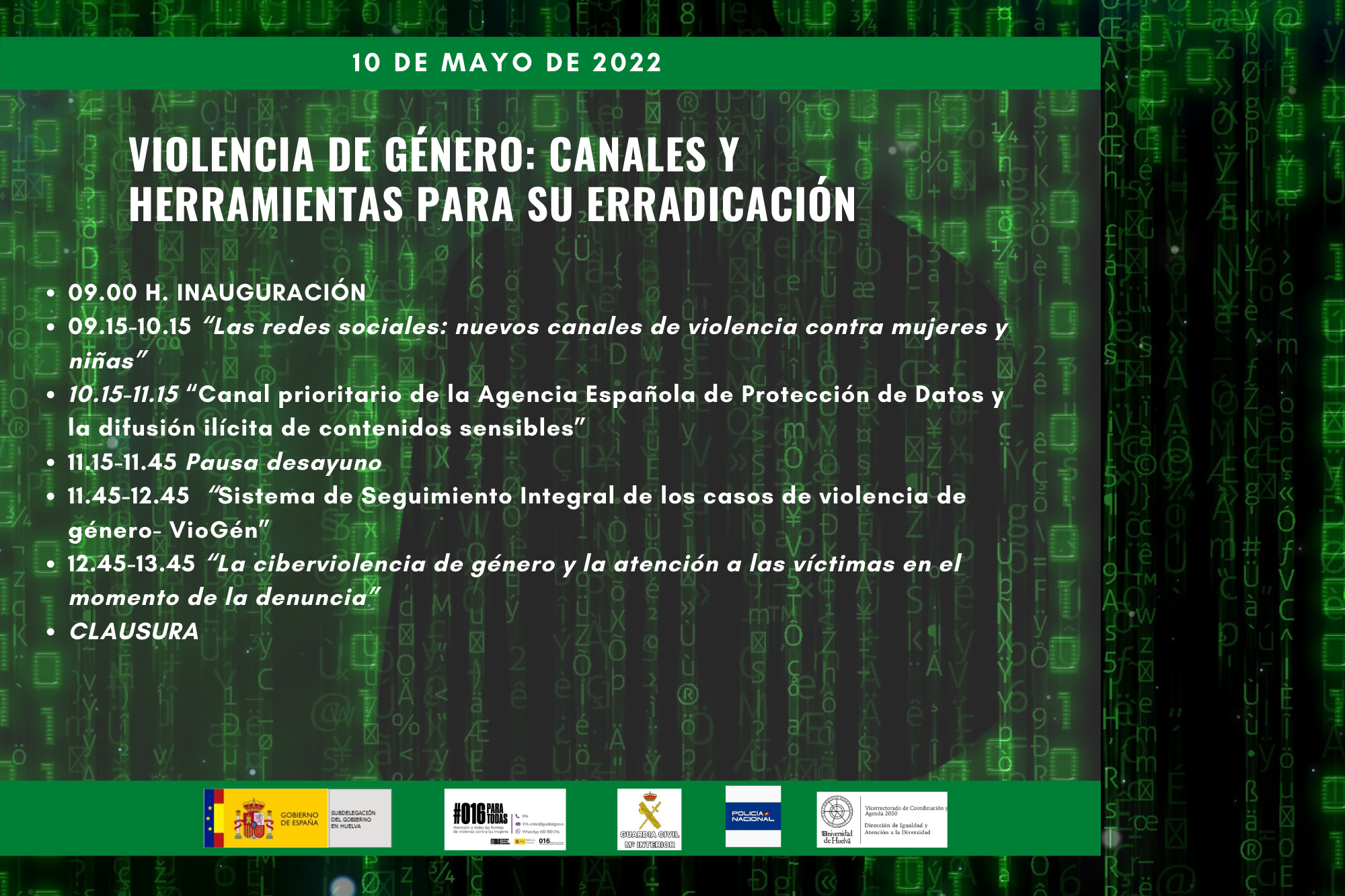 Cartel ciber violencia de género