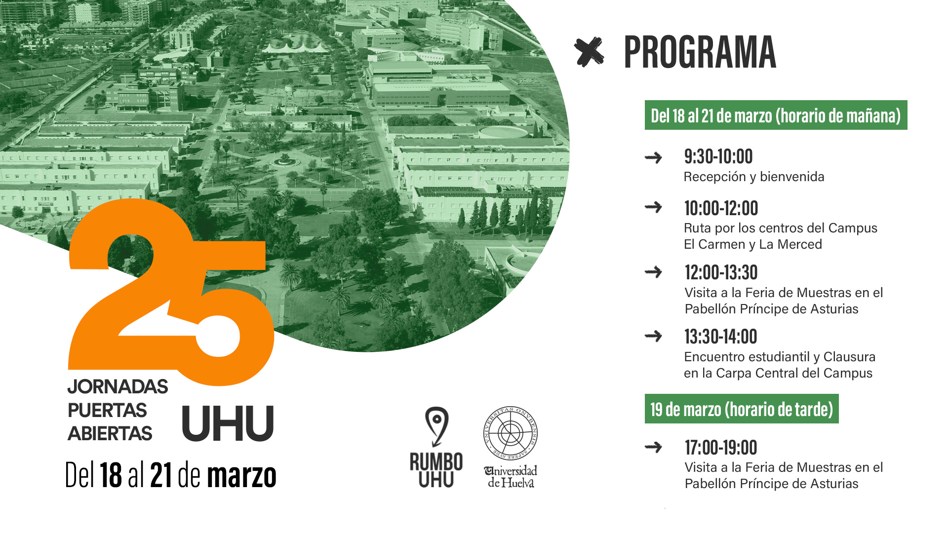 Cartel 25 Jornadas Puertas Abiertas