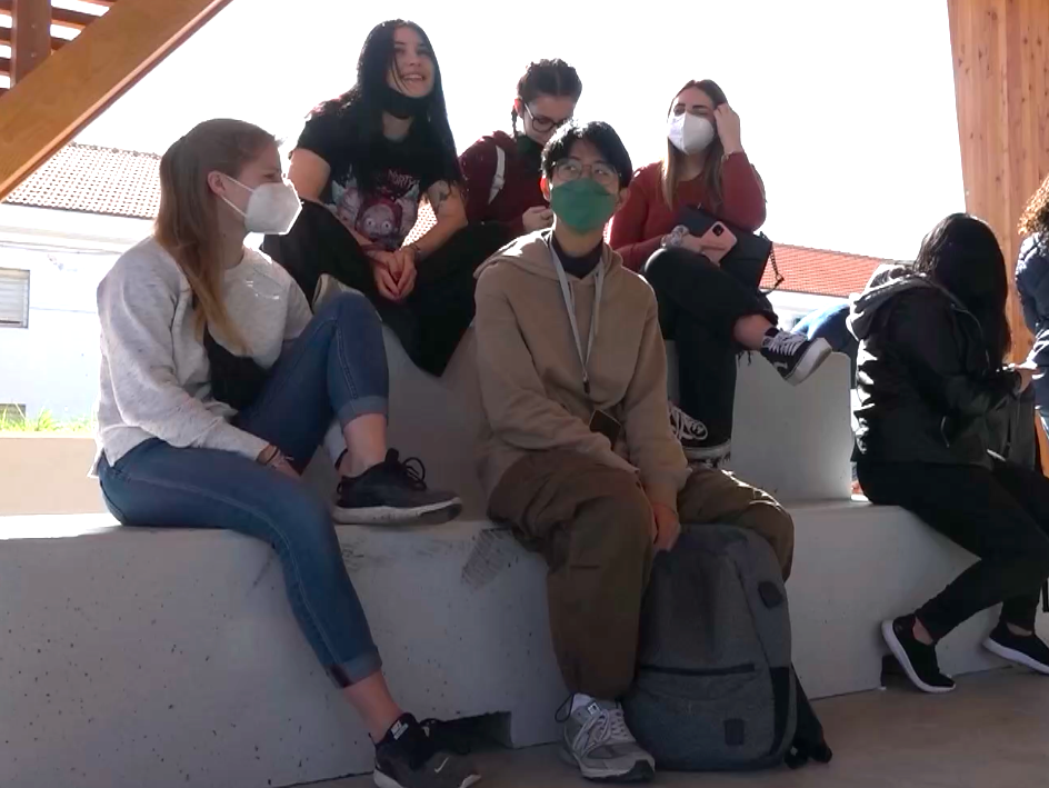 Estudiantes Erasmus en la UHU 2