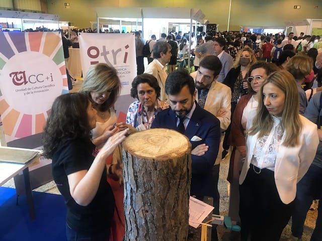 Fotografía del stand