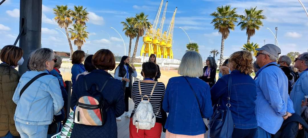 Visita al Muelle de la Compañía Rio Tinto