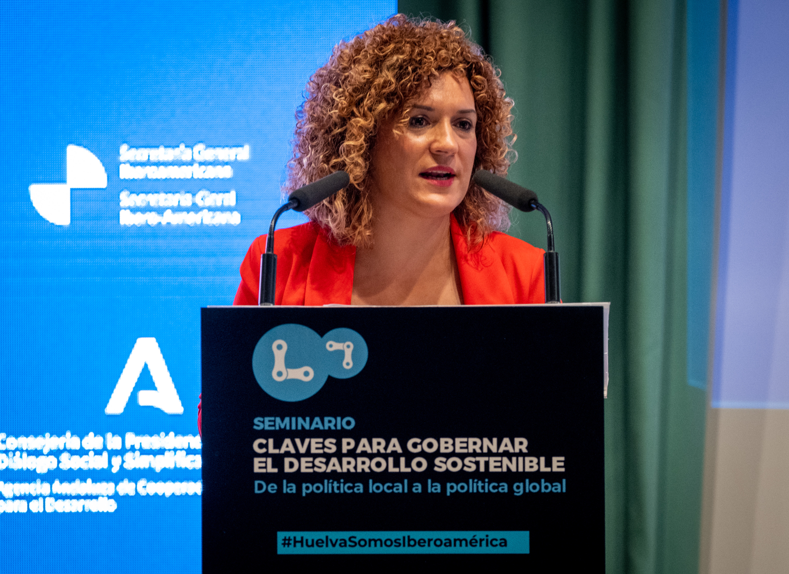 Mª Eugenia Limón, Presidenta de la Diputación de Huelva