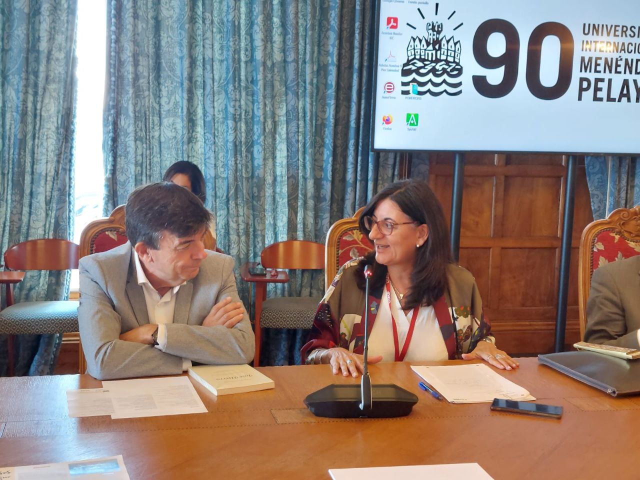Maria Antonia Peña en la UIMP Santander