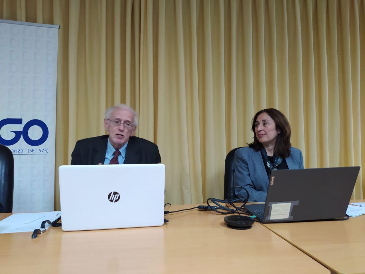 Michel Prieur y Rosa Giles