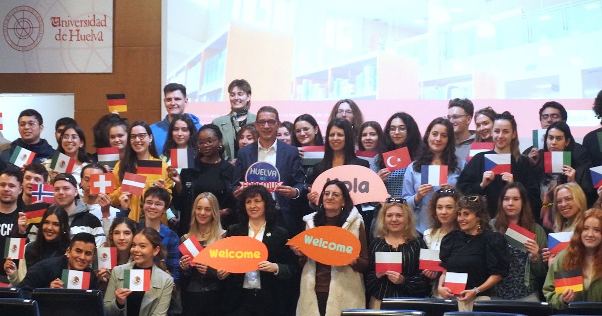 La UHU da la bienvenida a más de 240 estudiantes Erasmus en este segundo cuatrimestre