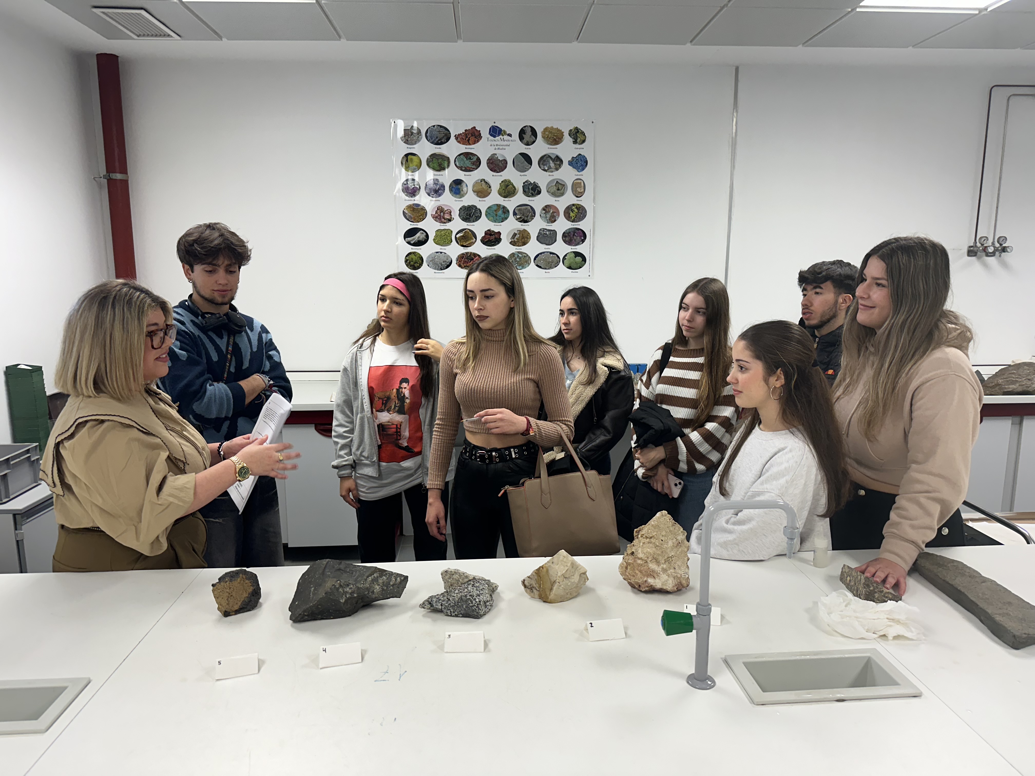 La Universidad de Huelva acoge la 15ª edición de la fase territorial de la Olimpiada de Geología