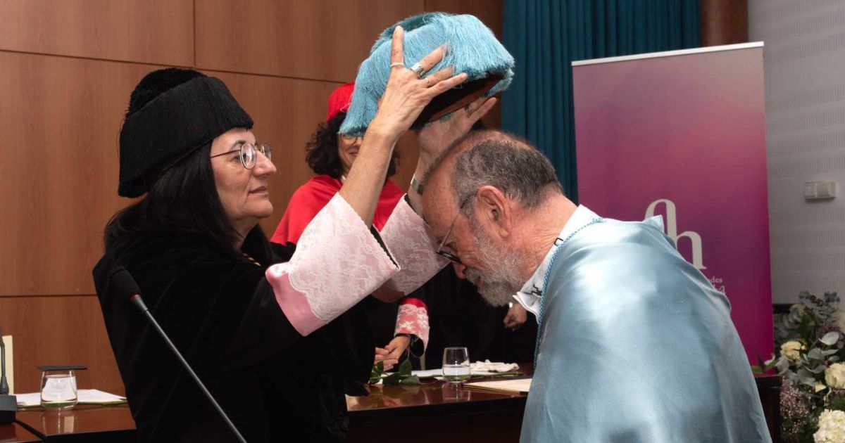 Rodrigo de Balbín Behrmann es investido Doctor Honoris Causa por la Universidad de Huelva