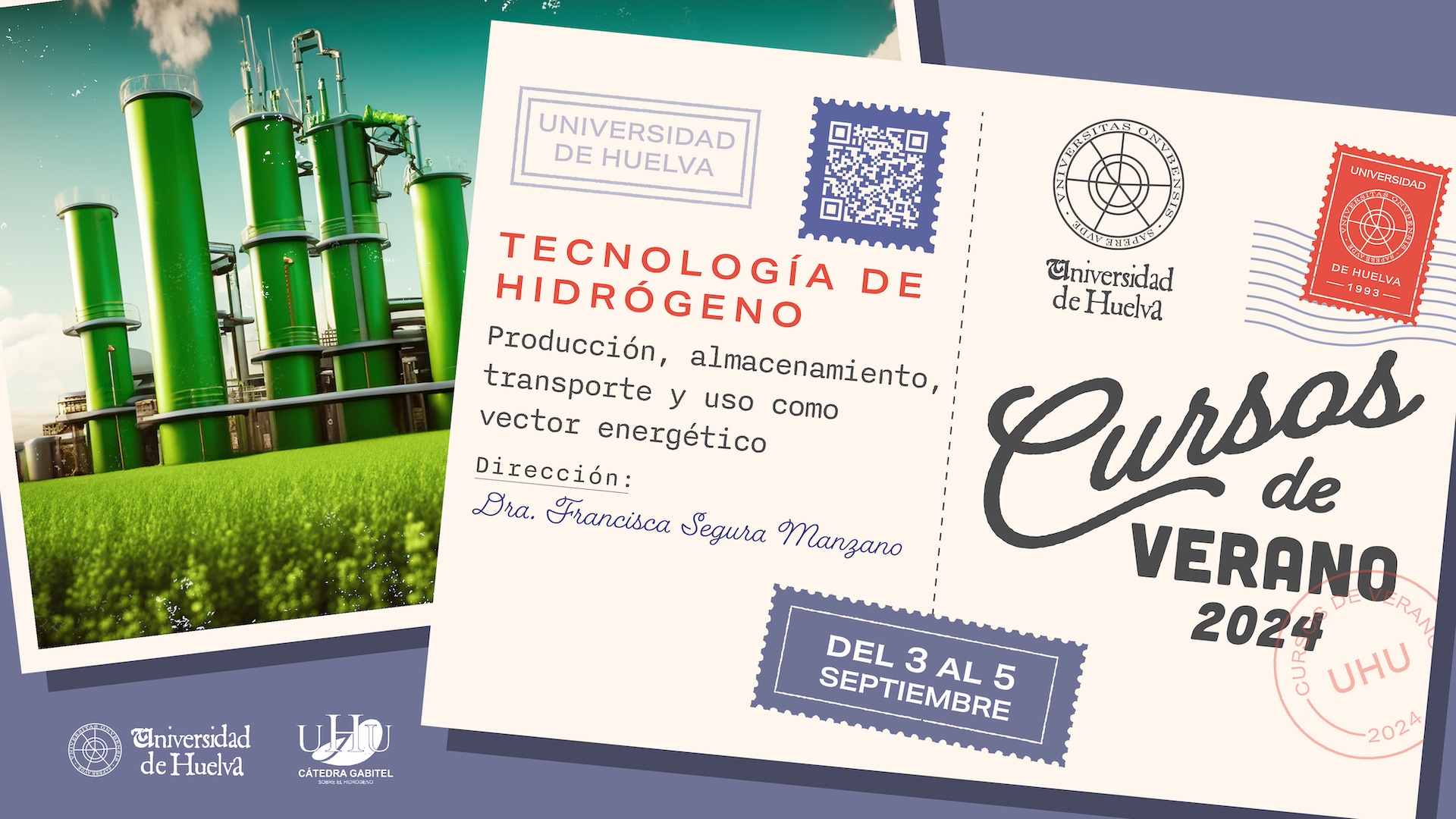 Cartel curso Hidrógeno