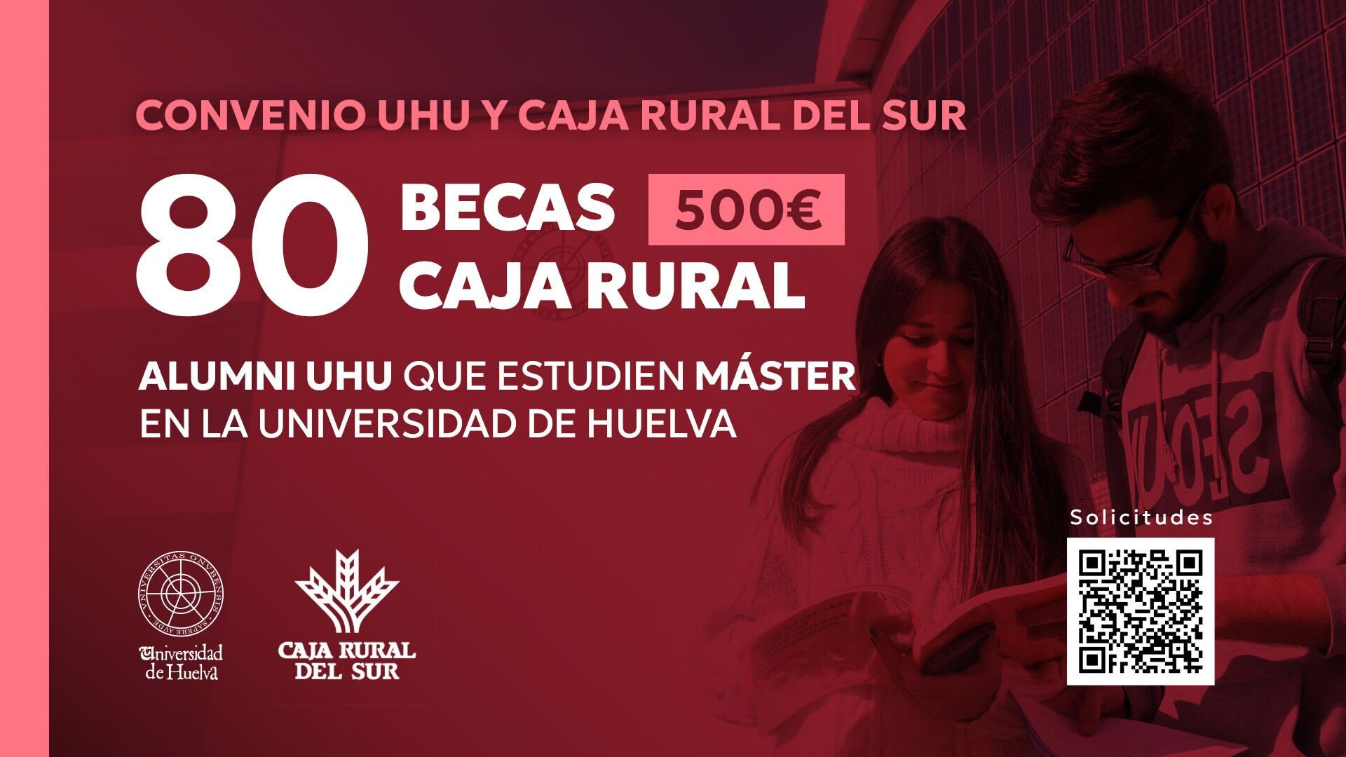 Últimos días para solicitar las becas Residencia y Máster Caja Rural del Sur-UHU