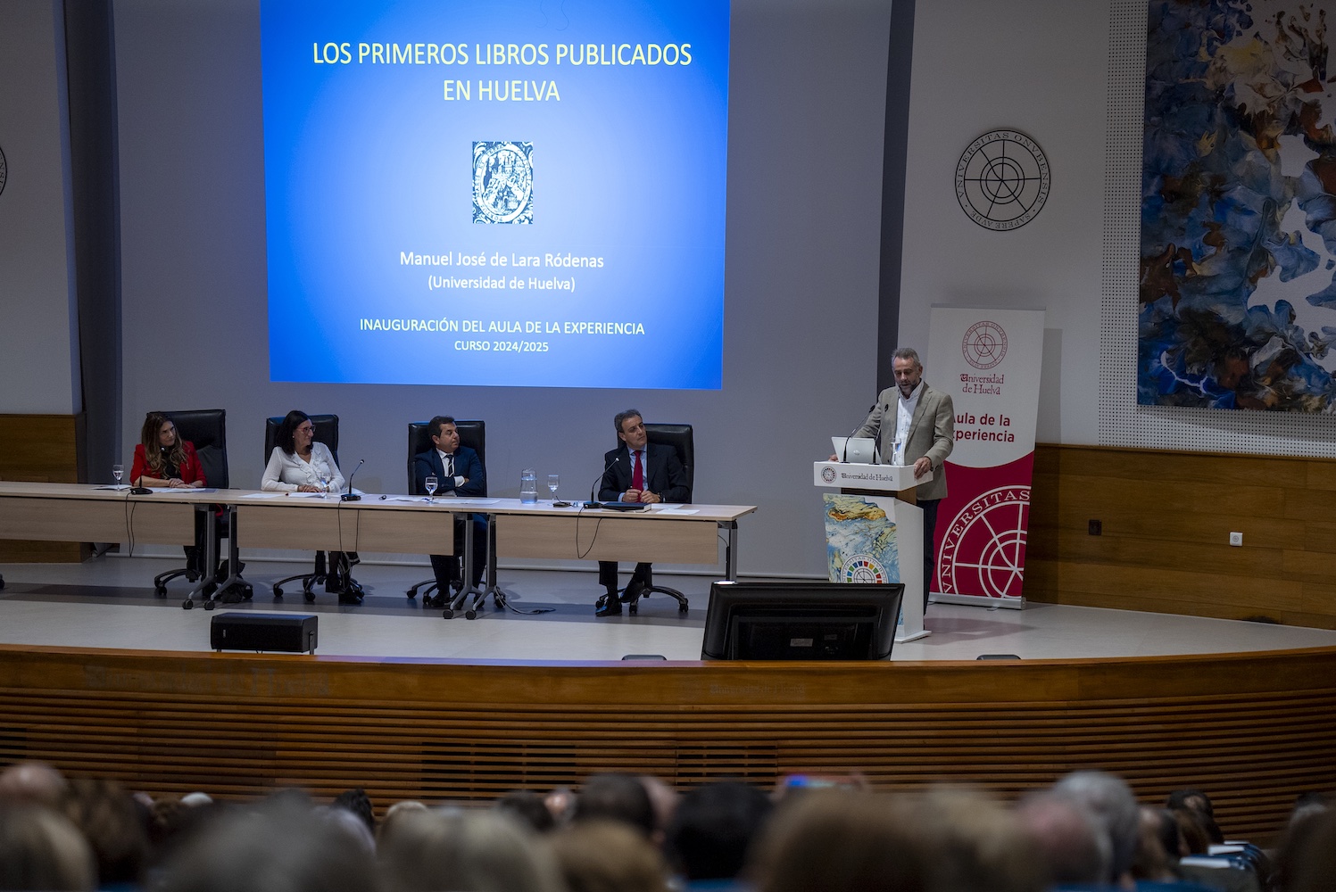 La Universidad de Huelva inaugura un nuevo curso del Aula de la Experiencia