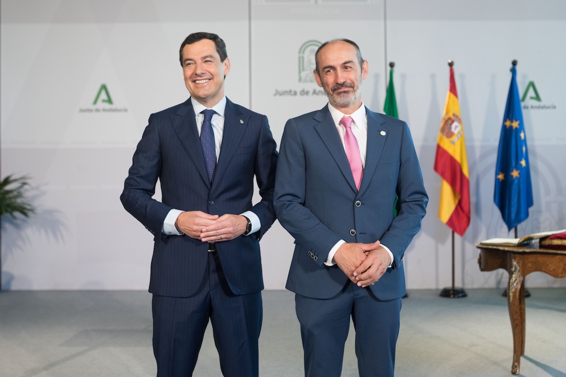 José Rodríguez Quintero toma posesión en San Telmo como rector de la Universidad de Huelva