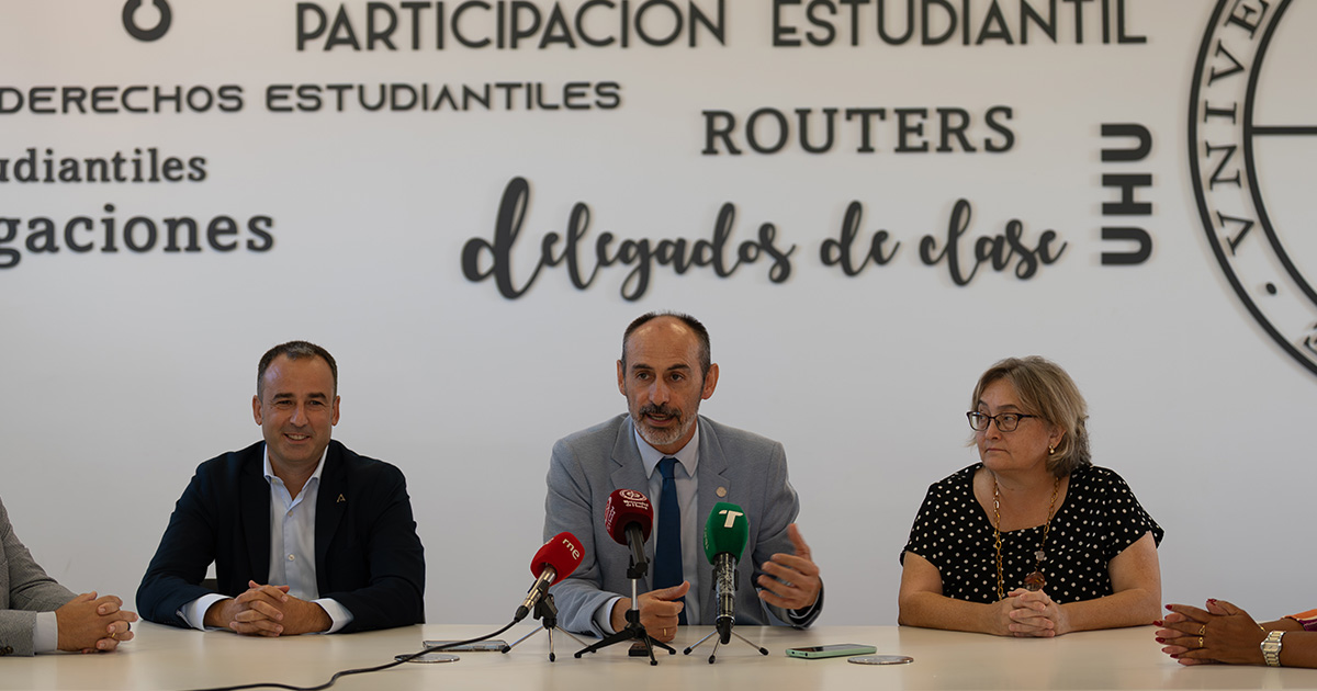 La UHU inicia el curso académico 2025-26 con el 94% de plazas ofertadas cubiertas
