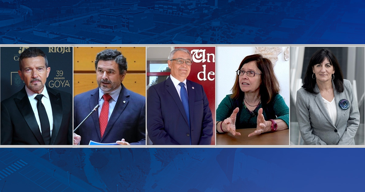 El rector propone la concesión de las Medallas de la UHU a María Antonia Peña, Antonio Banderas, Pedro J. Pérez, Encarnación Lemus y José Enrique Sánchez