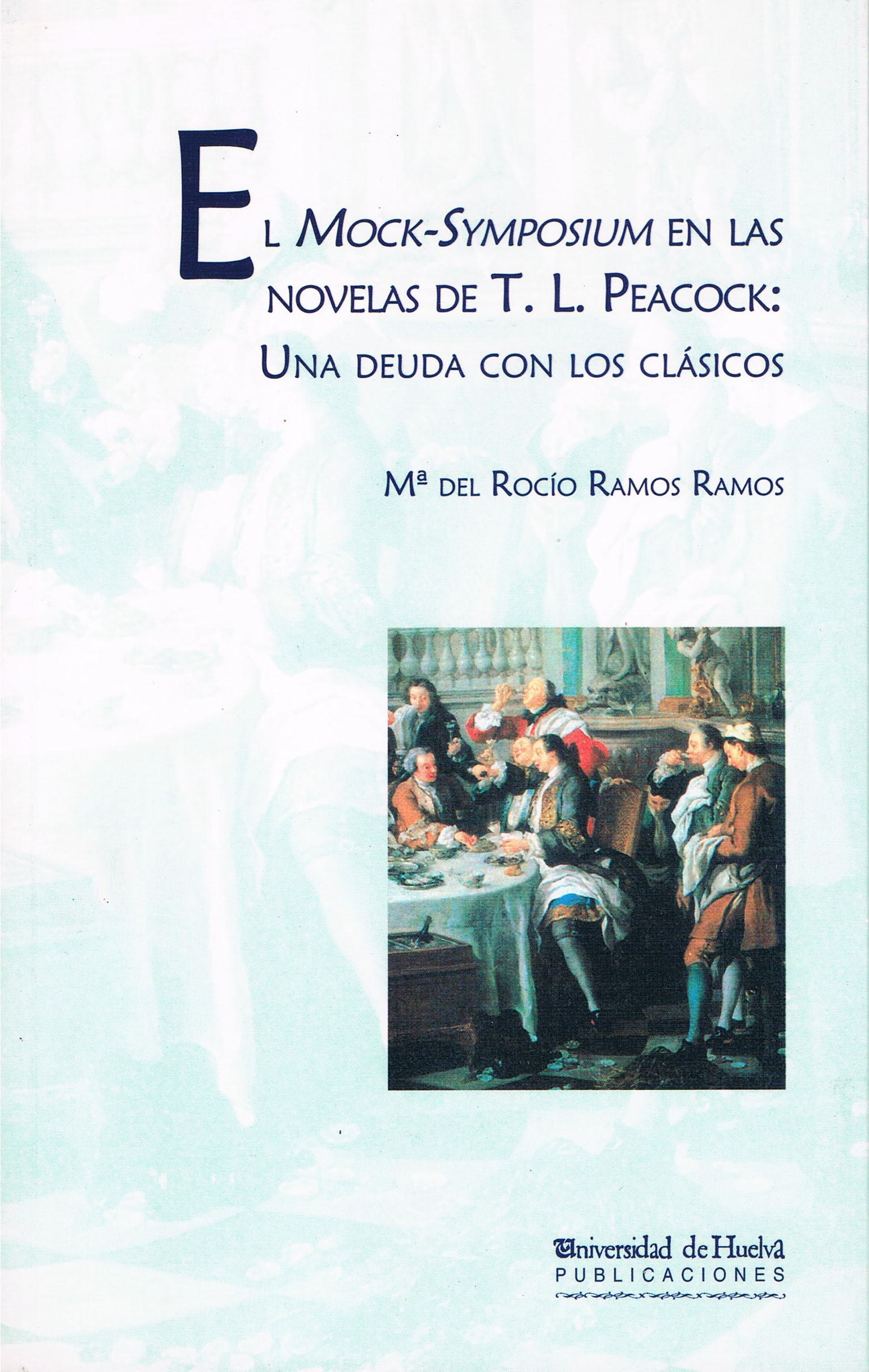 Portada de El Mock-Symposium en las novelas de T.L. Peacock