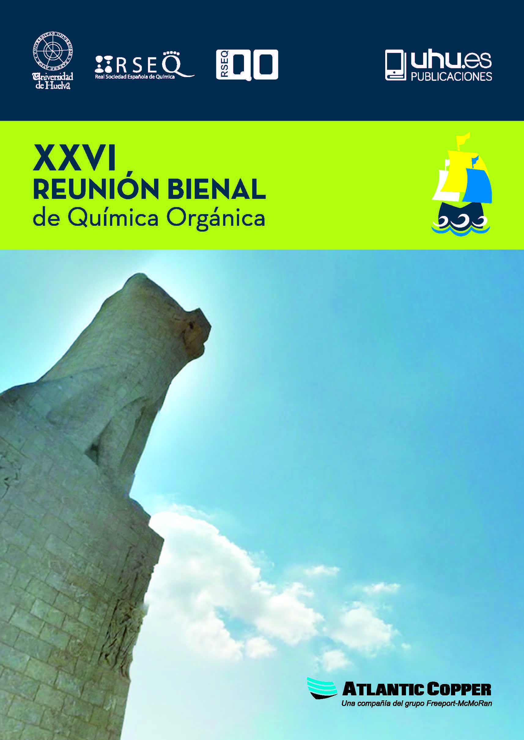 Portada de Xxvi reunión bienal de química orgánica