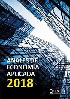 Portada de Anales de economía aplicada (2018)