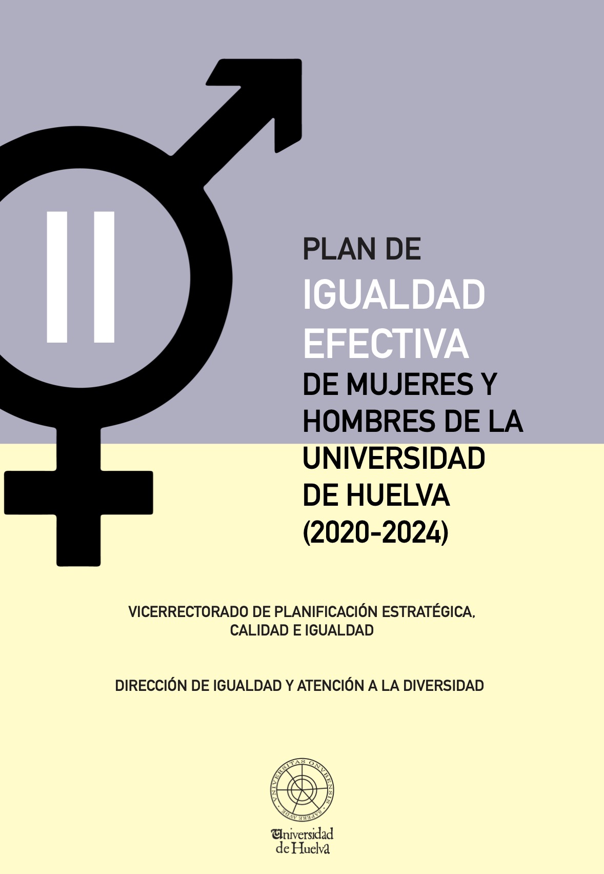 Portada de II plan de igualdad efectiva de mujeres y hombr...