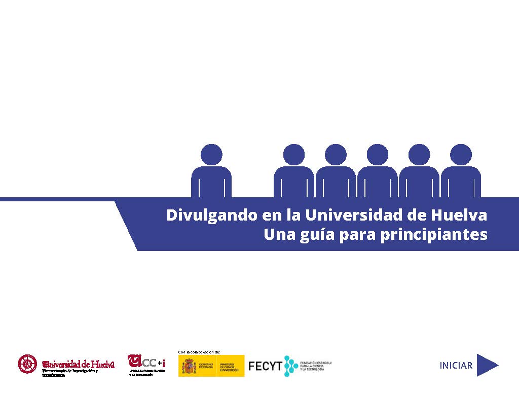 Portada de Divulgando en la Universidad de Huelva