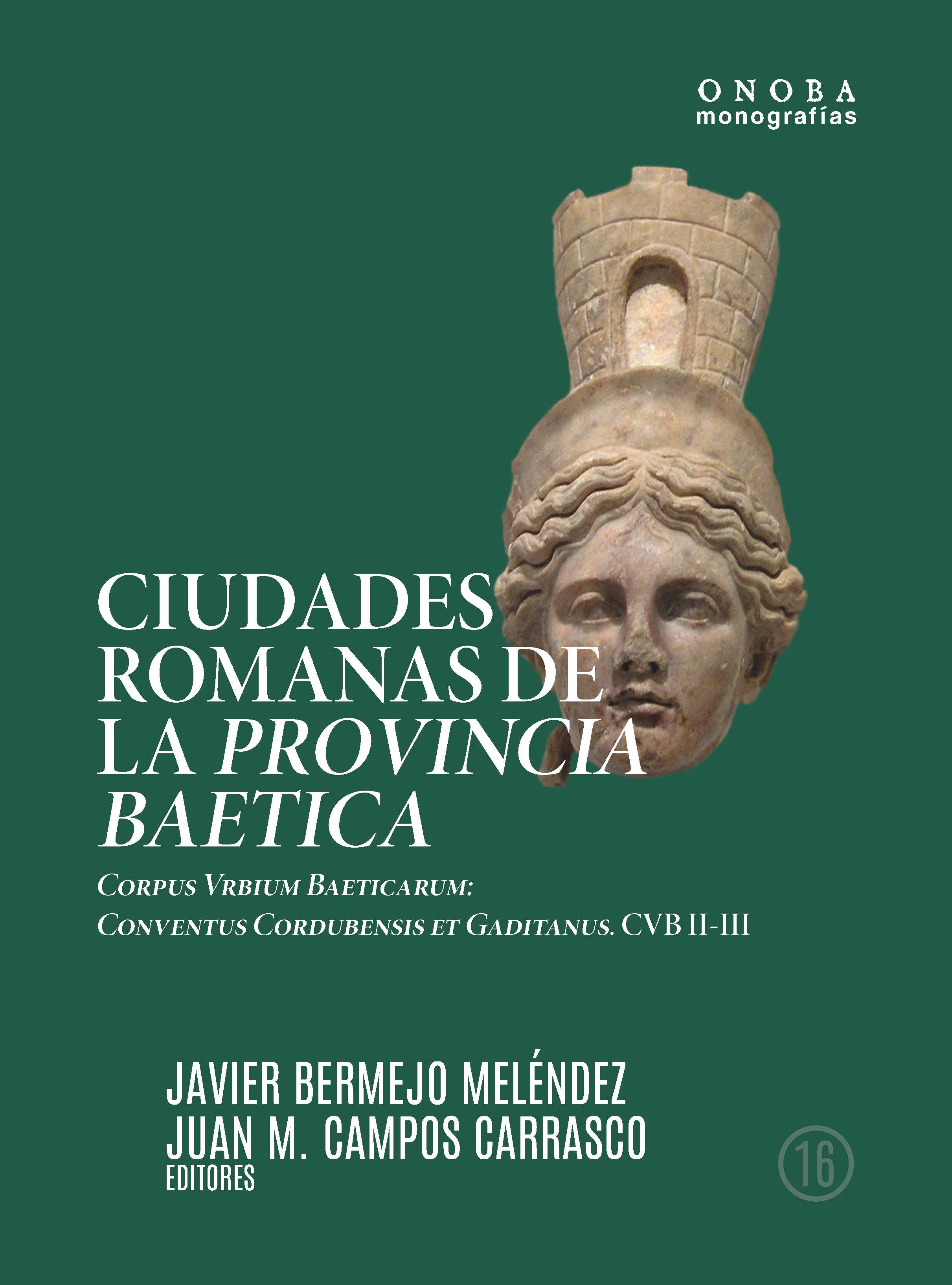 Portada de Ciudades romanas de la provincia baetica
