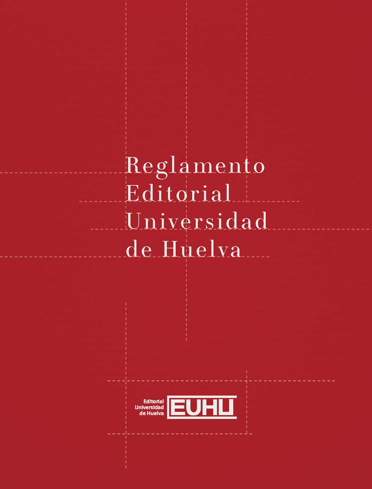 Portada de Reglamento de la Editorial de la Universidad de...