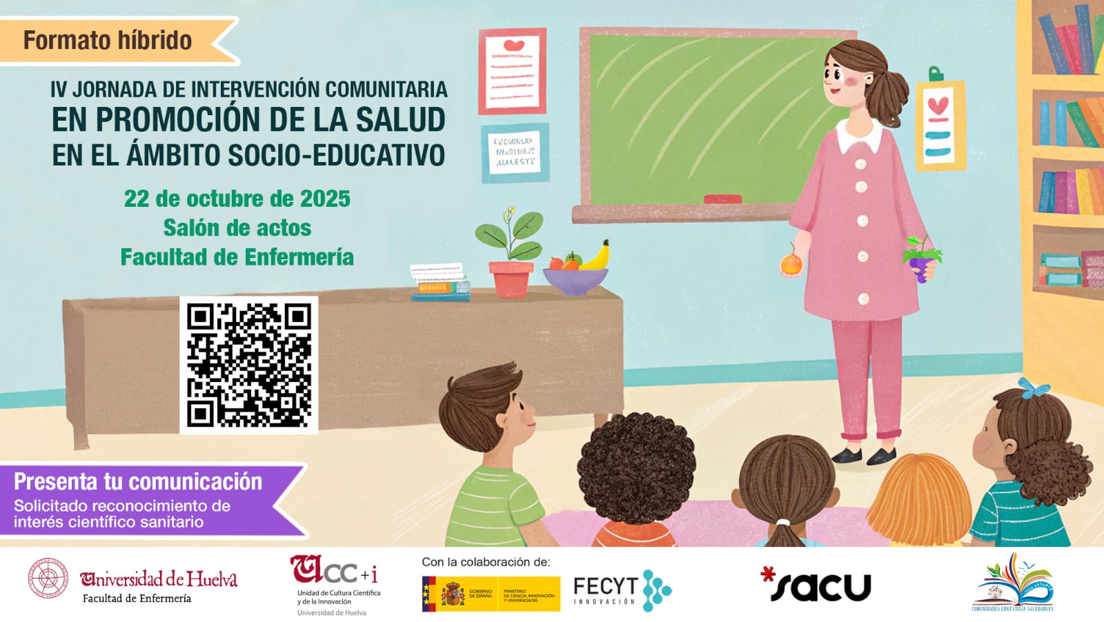 IV Jornada de Intervención Comunitaria en promoción de la salud en el ámbito socio-educativo