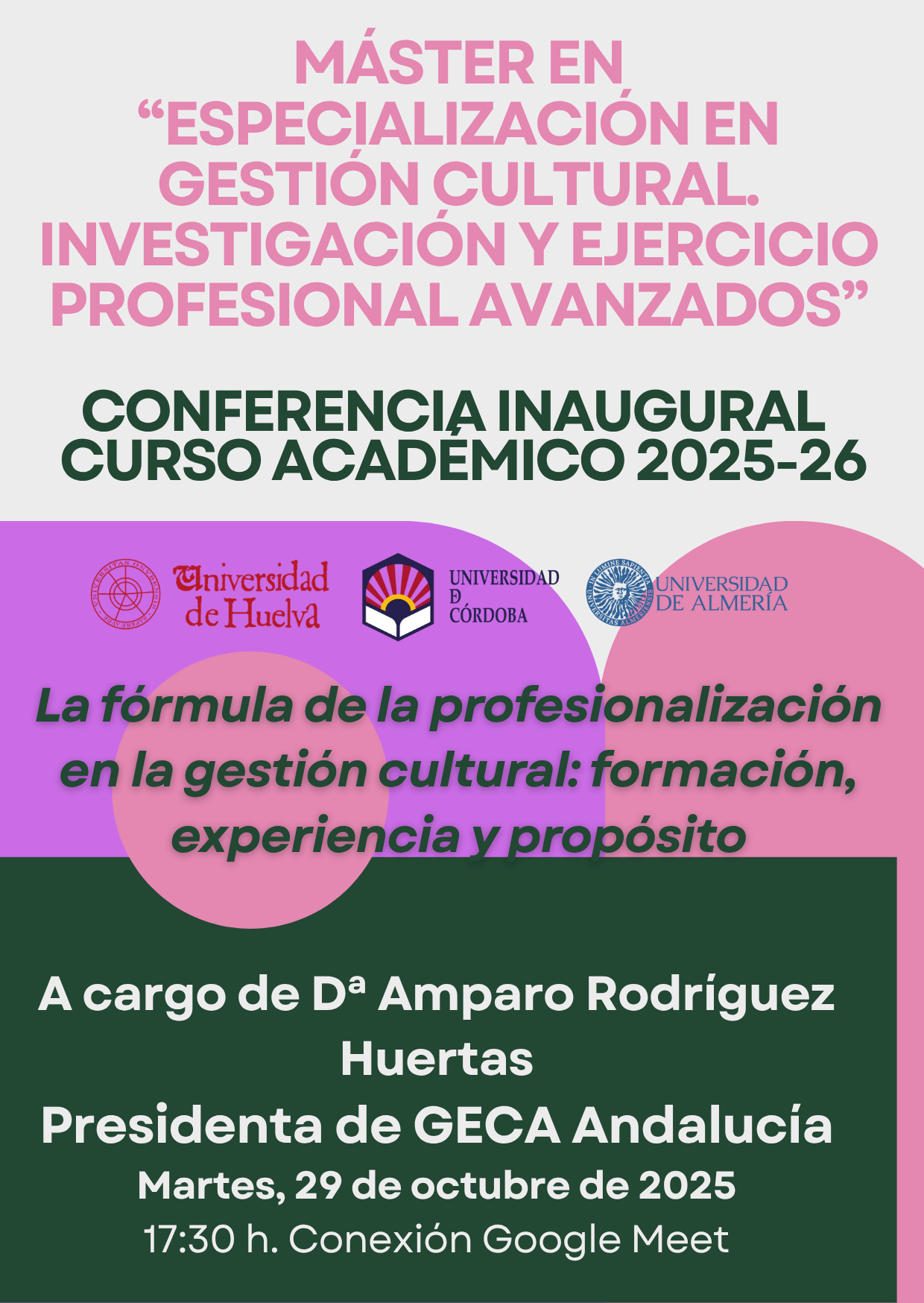 Conferencia Inagural