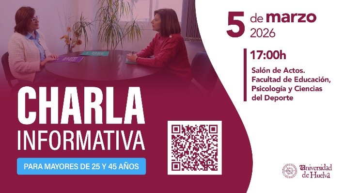 Charla mayores 25 y 45 años