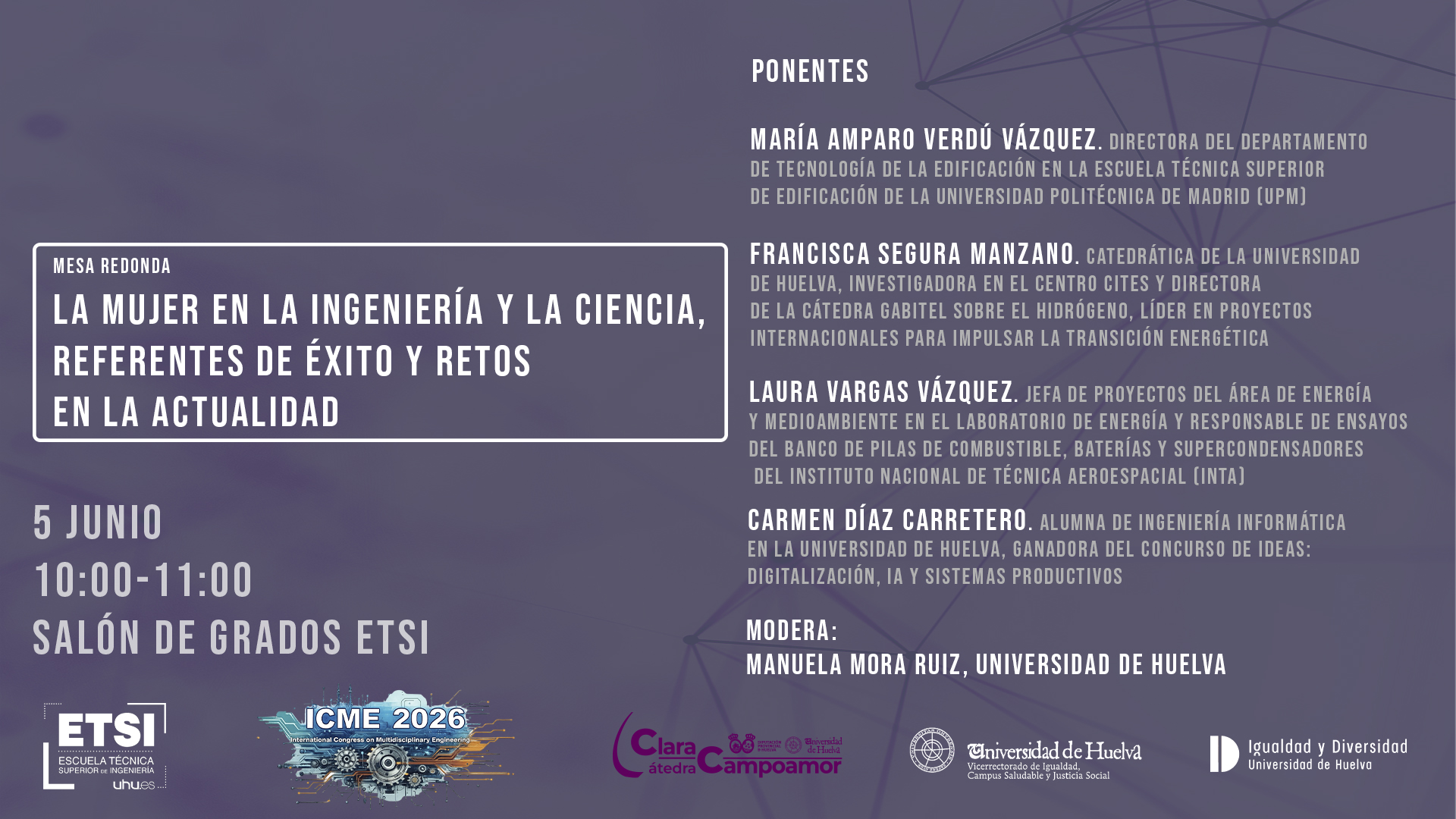 Mesa redonda-ingeniería