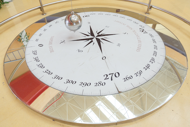 Péndulo de Foucault de la UHU en una imagen de archivo