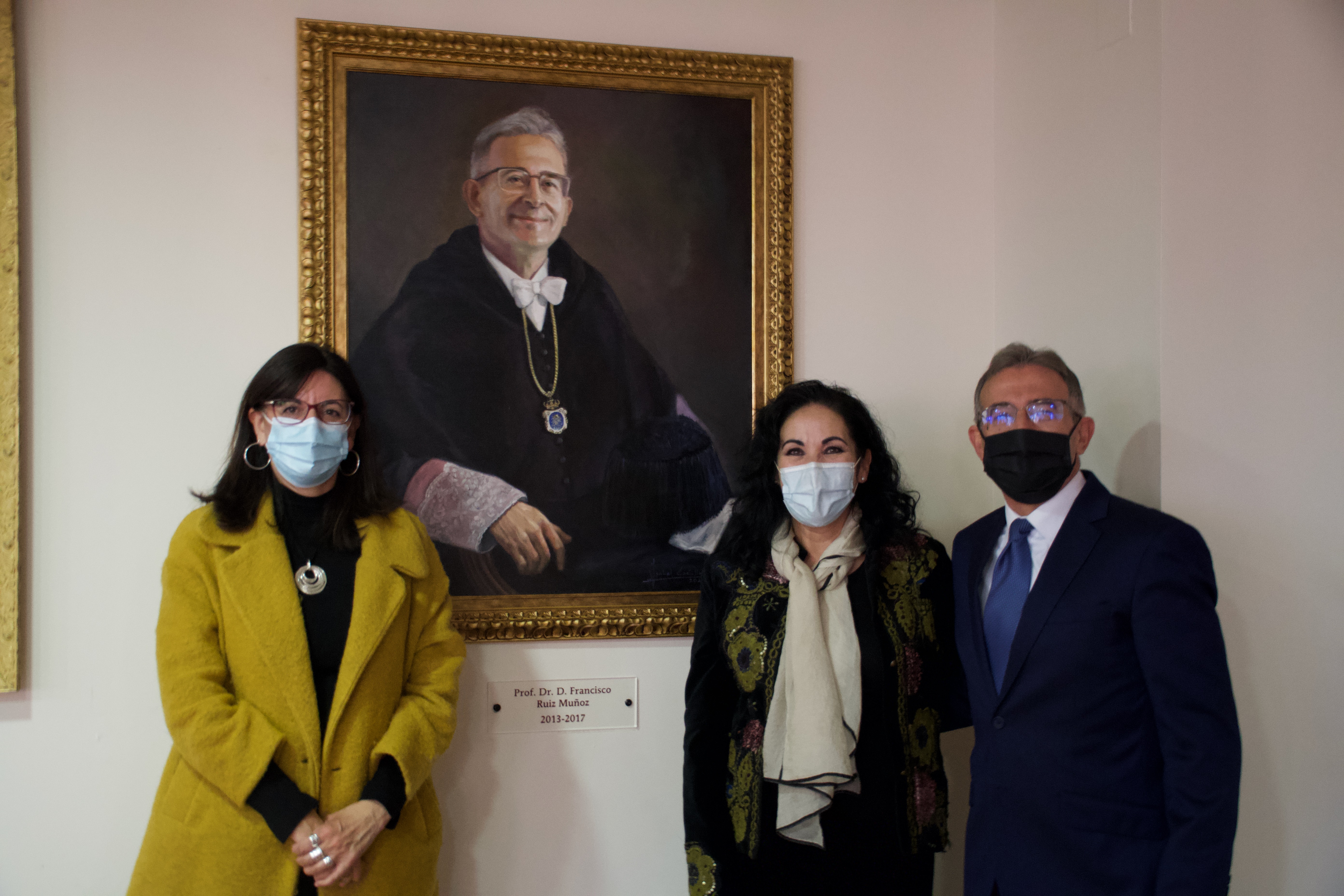 Retrato del rector Francisco Ruiz Muñoz