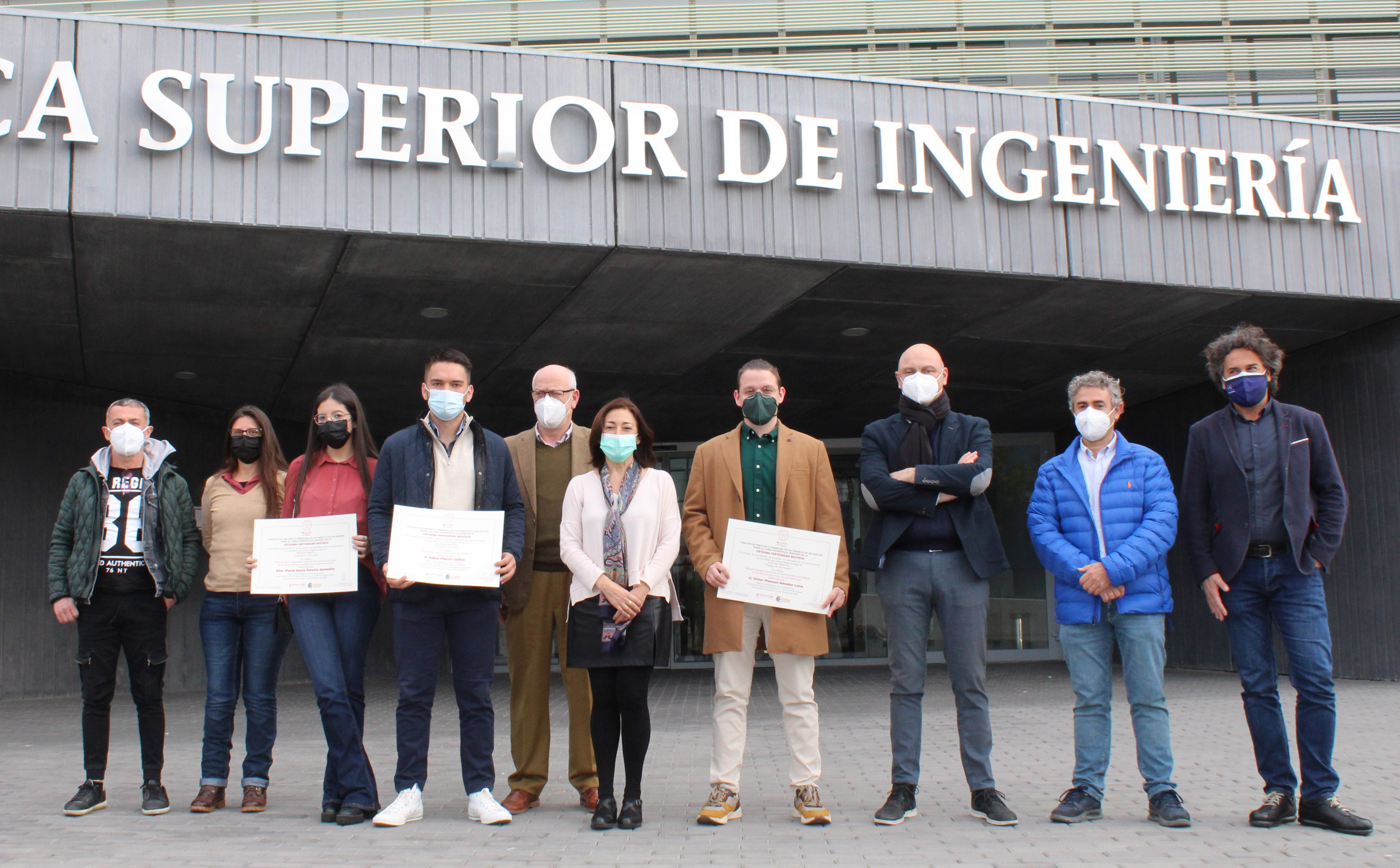 Miembros de la cátedra Fertinagro-BIOTECH