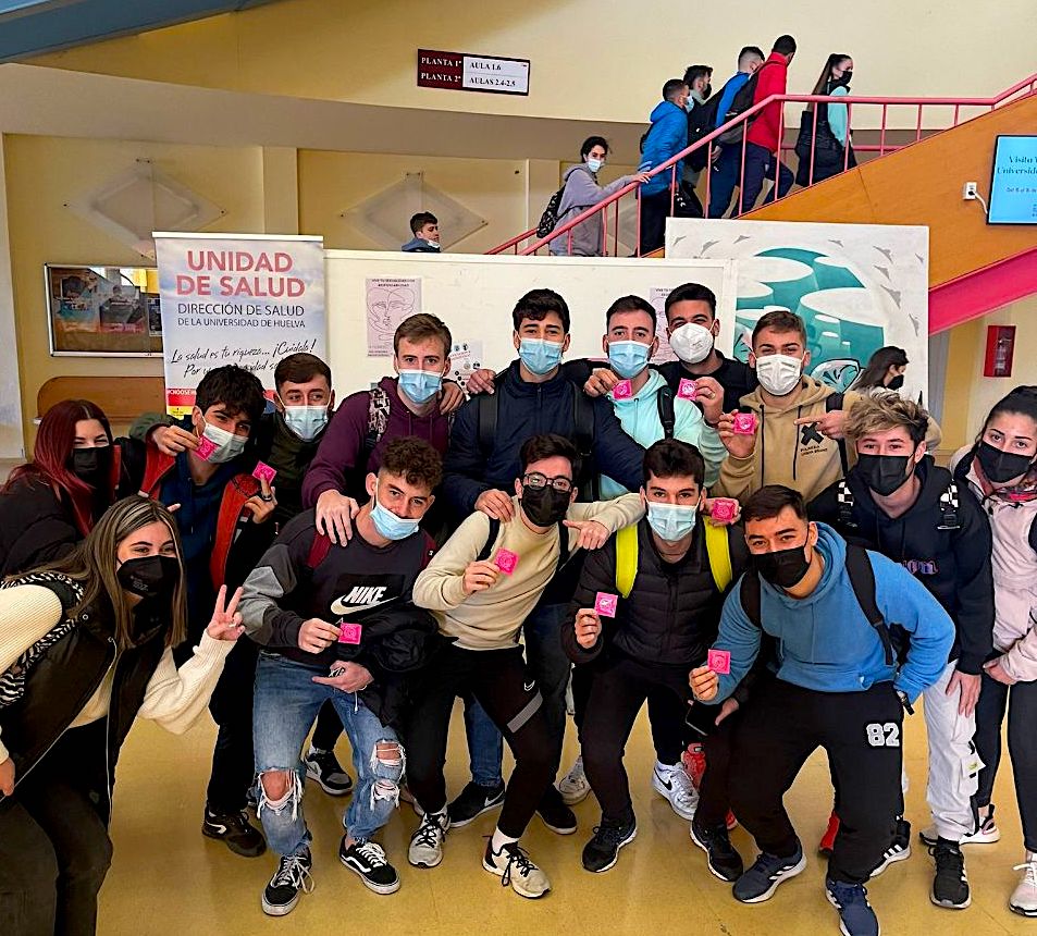 Agentes Healthy en la actividad del Día Europeo de la Salud Sexual