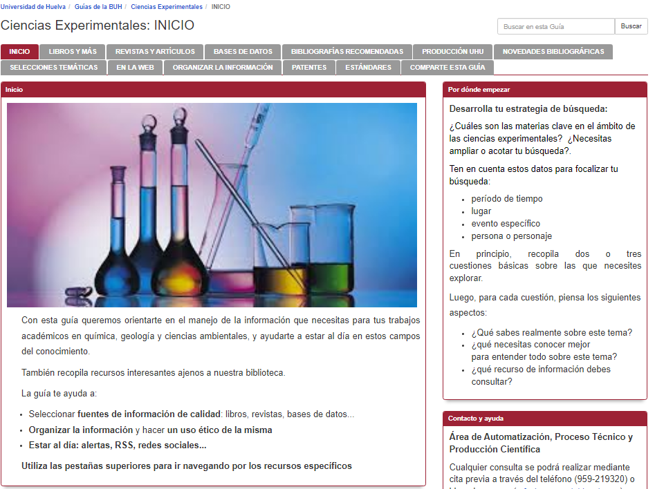 Guía de Experimentales