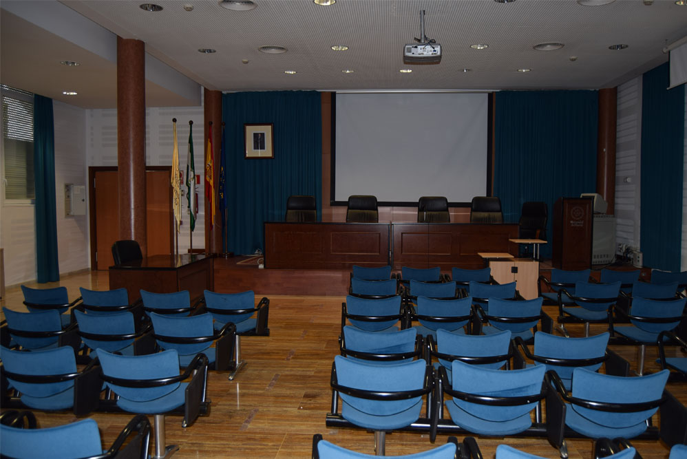 Aula de Grados de la Facultad de Humanidades en imagen de archivo