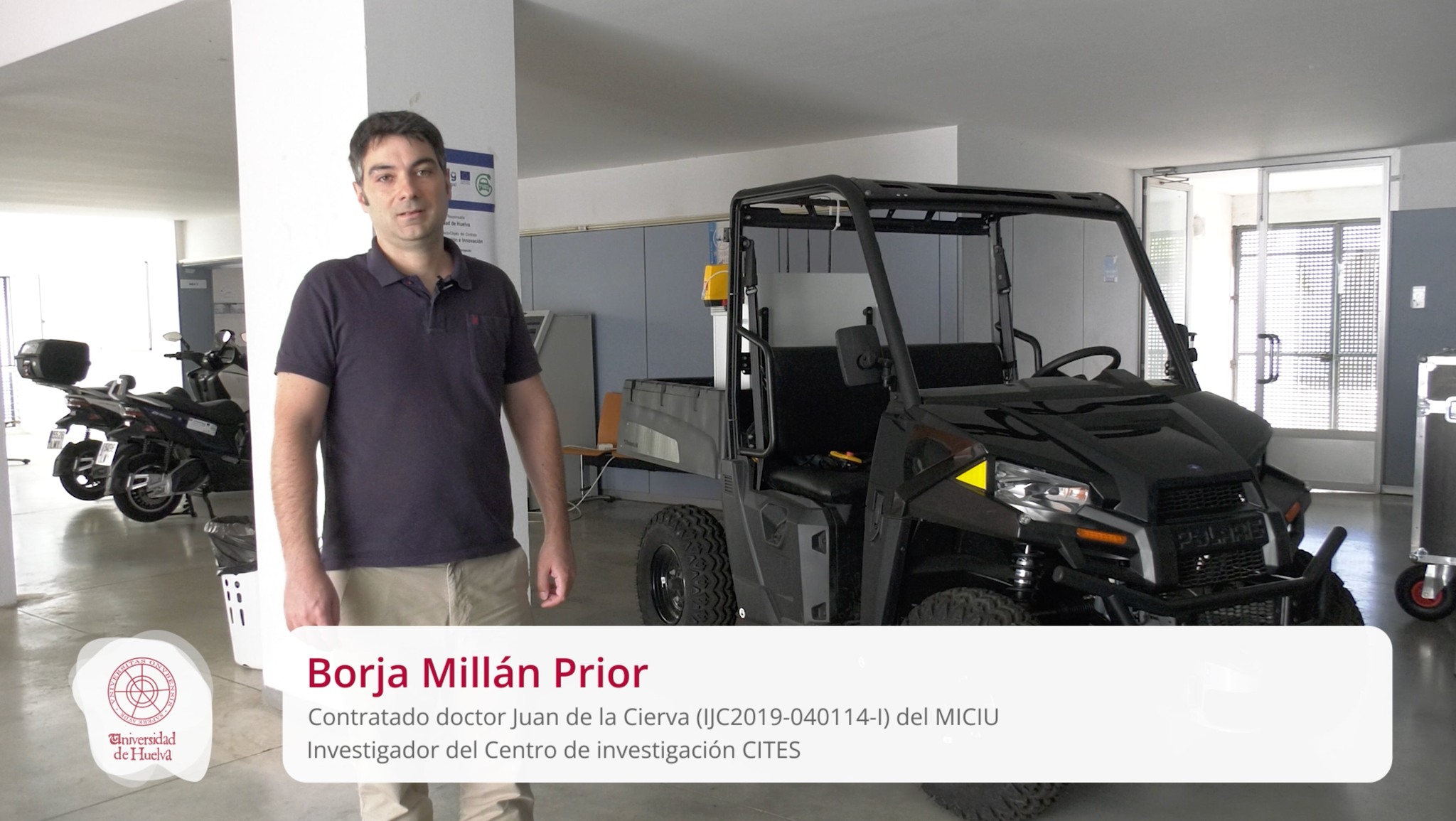 Borja Millán, investigador del CITES 