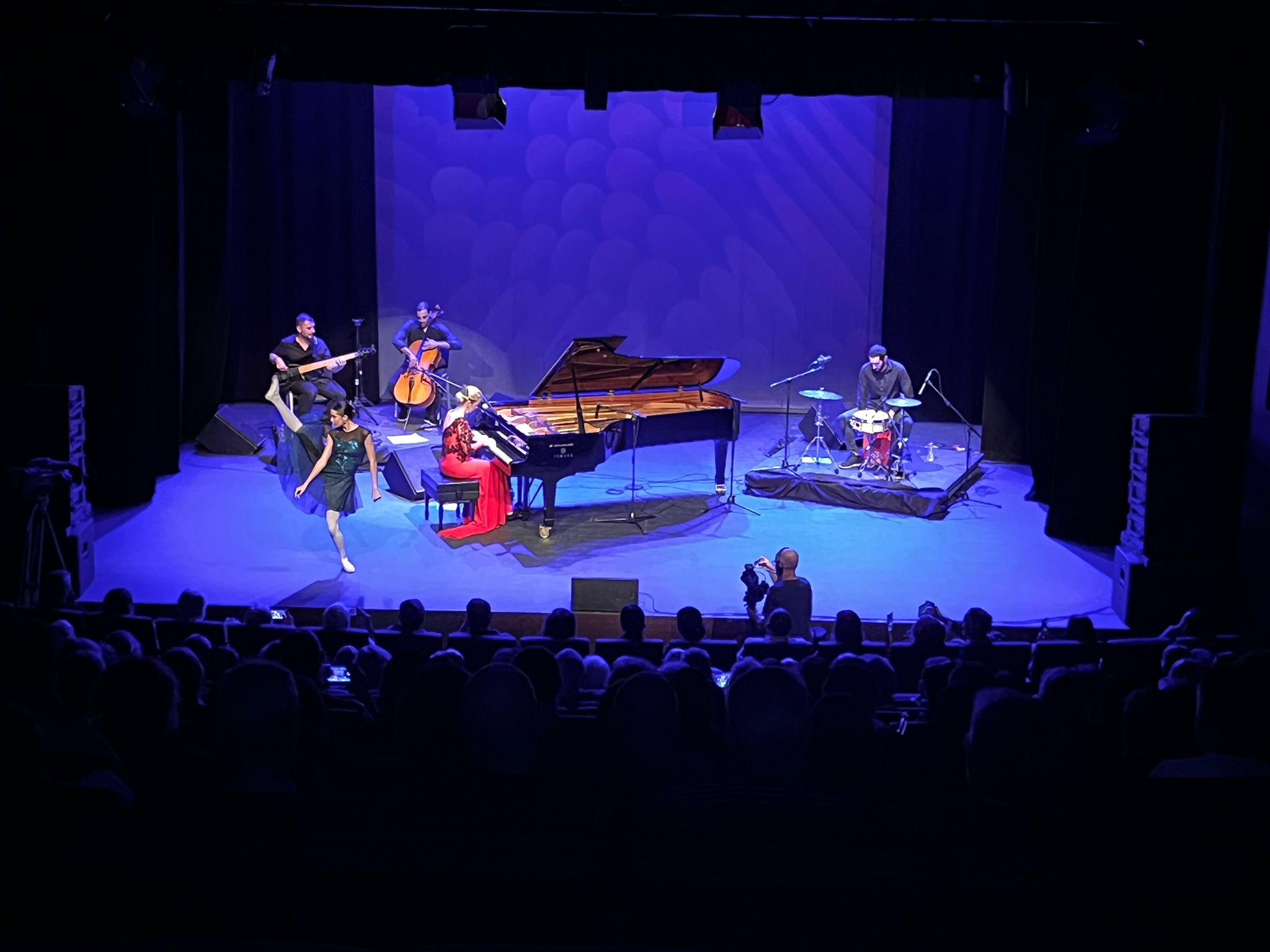 Foto estreno Por Piazzolla y por bulerias