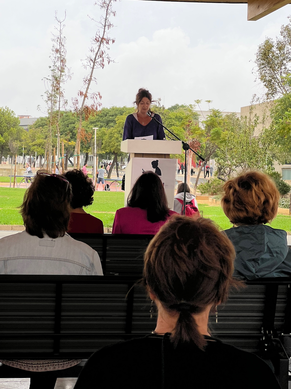 Asistentes a la lectura