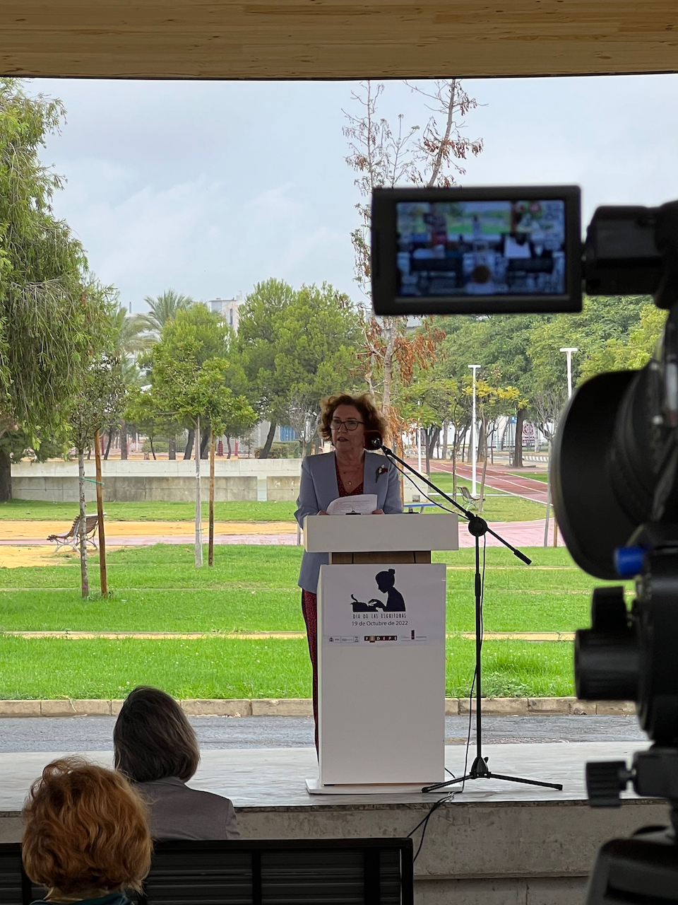 Asistentes a la lectura