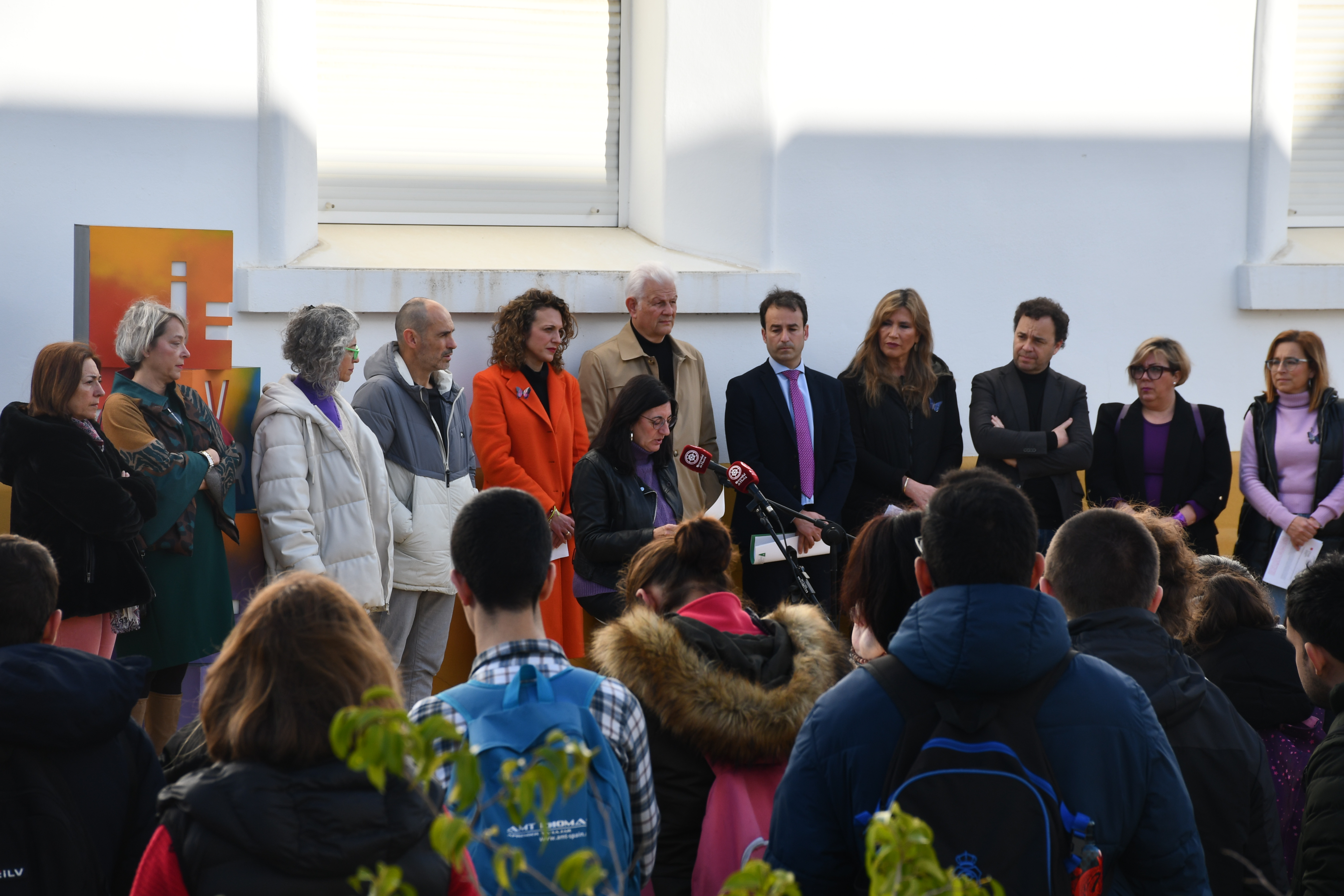 Lectura del manifiesto del 8 de marzo