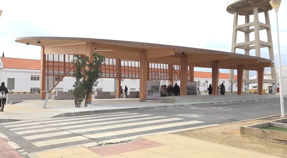 Aula al aire libre en imagen de archivo