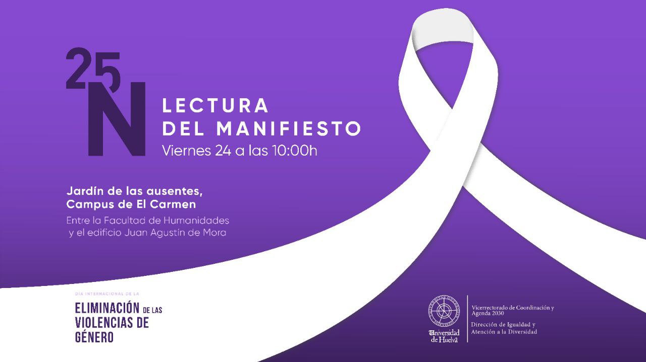 Lectura del manifiesto contra la violencia machista 25N