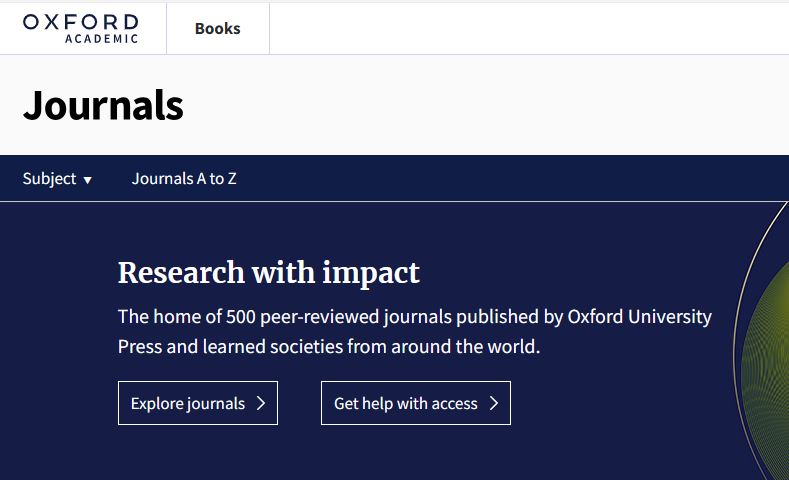 Oxford Journals