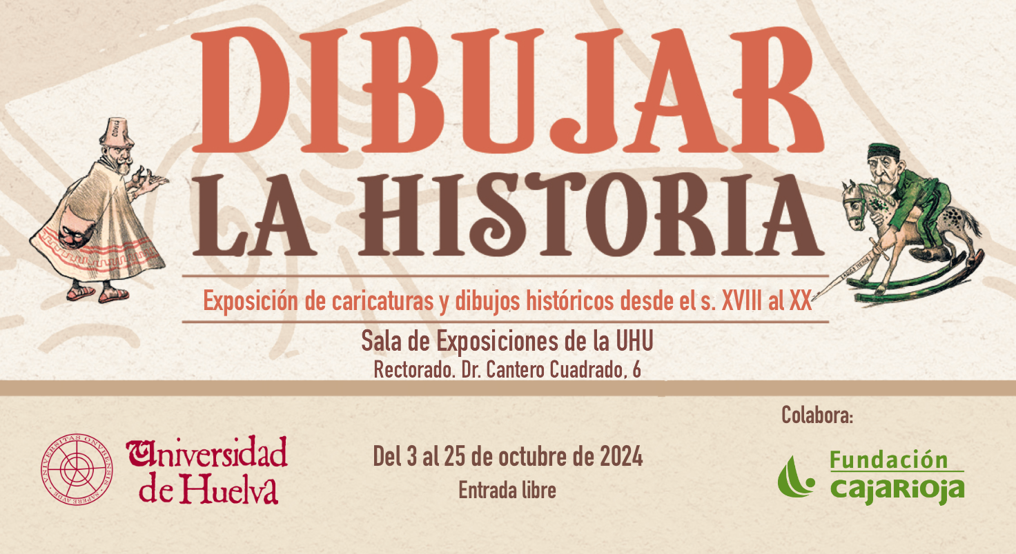 Cartel web Expo dibujar la historia