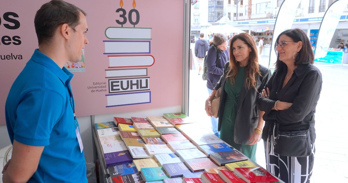 La Universidad de Huelva participa en la 48 edición de la Feria del Libro de Huelva