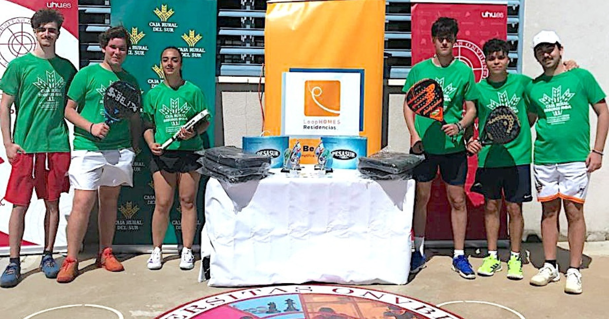 Éxito rotundo del I Torneo de Pádel R.U. en el campus de El Carmen