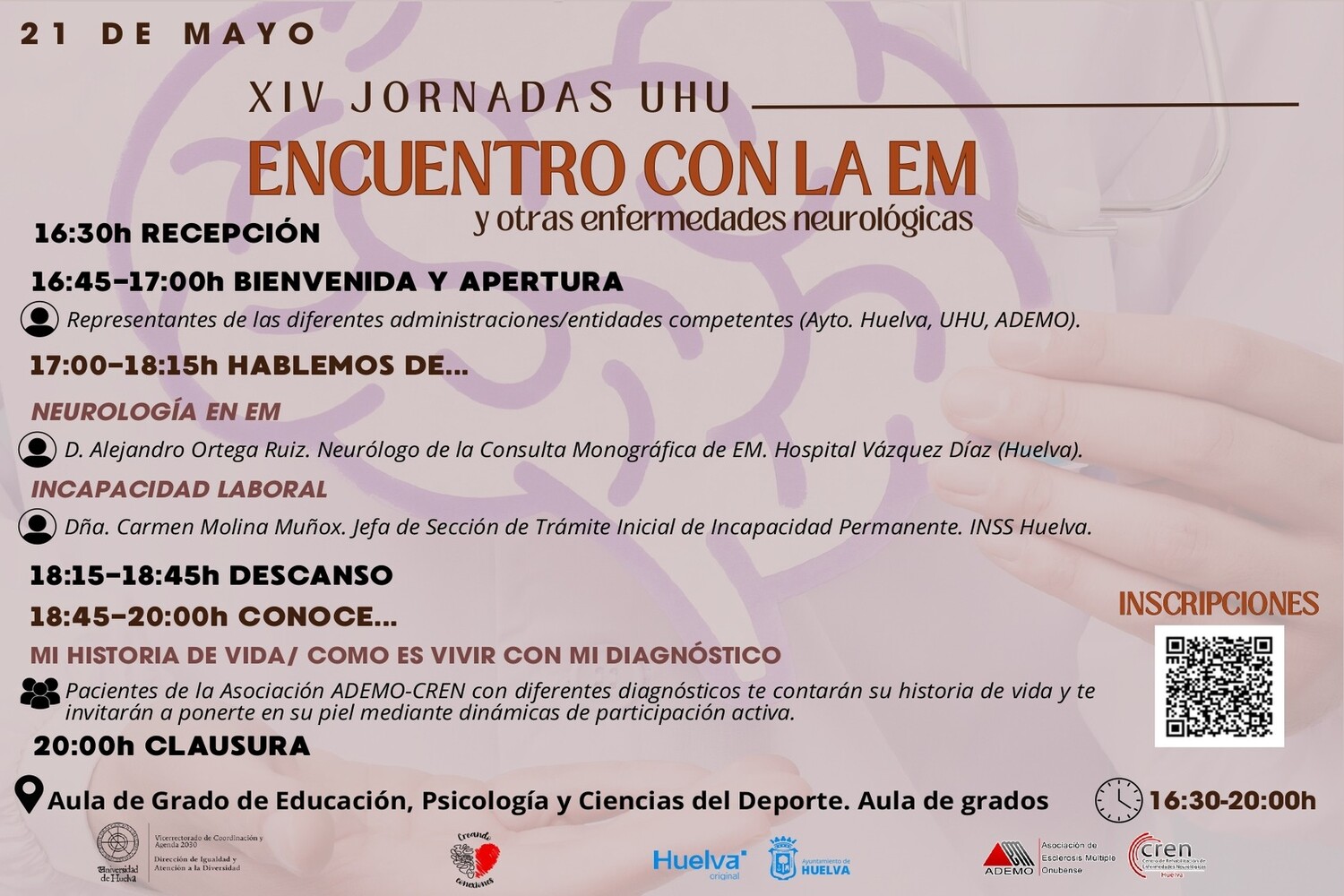 XI V JORNADAS UHU  ENCUENTRO CON LA EM  y otras enfermedades neurológicas